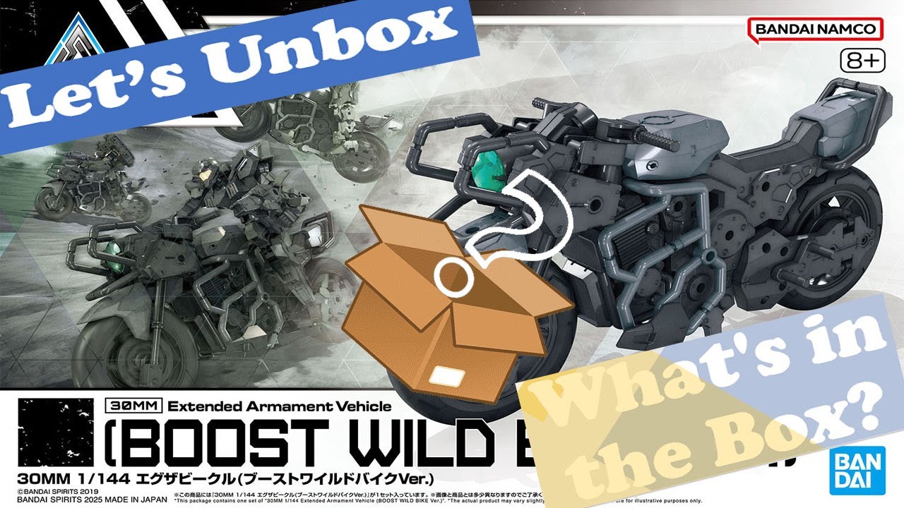 Распаковка велосипеда Wild Bike 30 мм