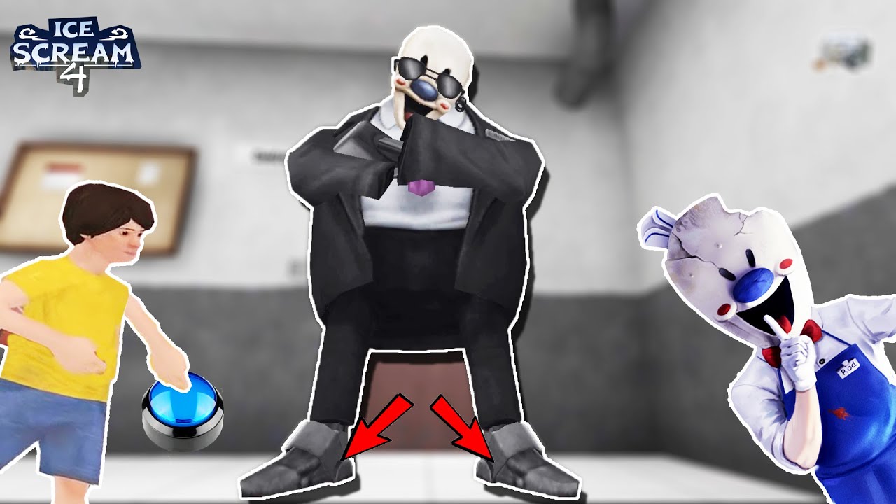 SÜPER TAKTİKLE 5 DAKİKADA ARKADAŞLARIMIZI KURTARDIK Ice Scream 4 Speedrun