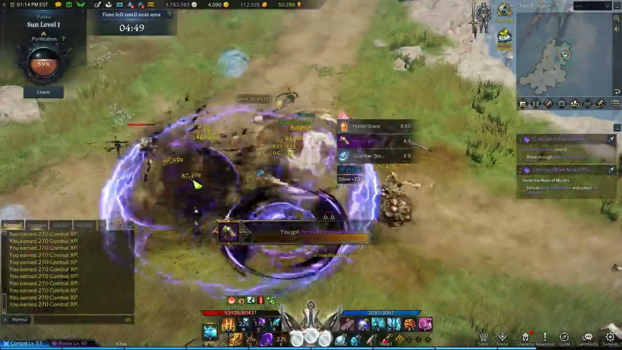Lost Ark 1370 Deathblade Chaos Dungeon
