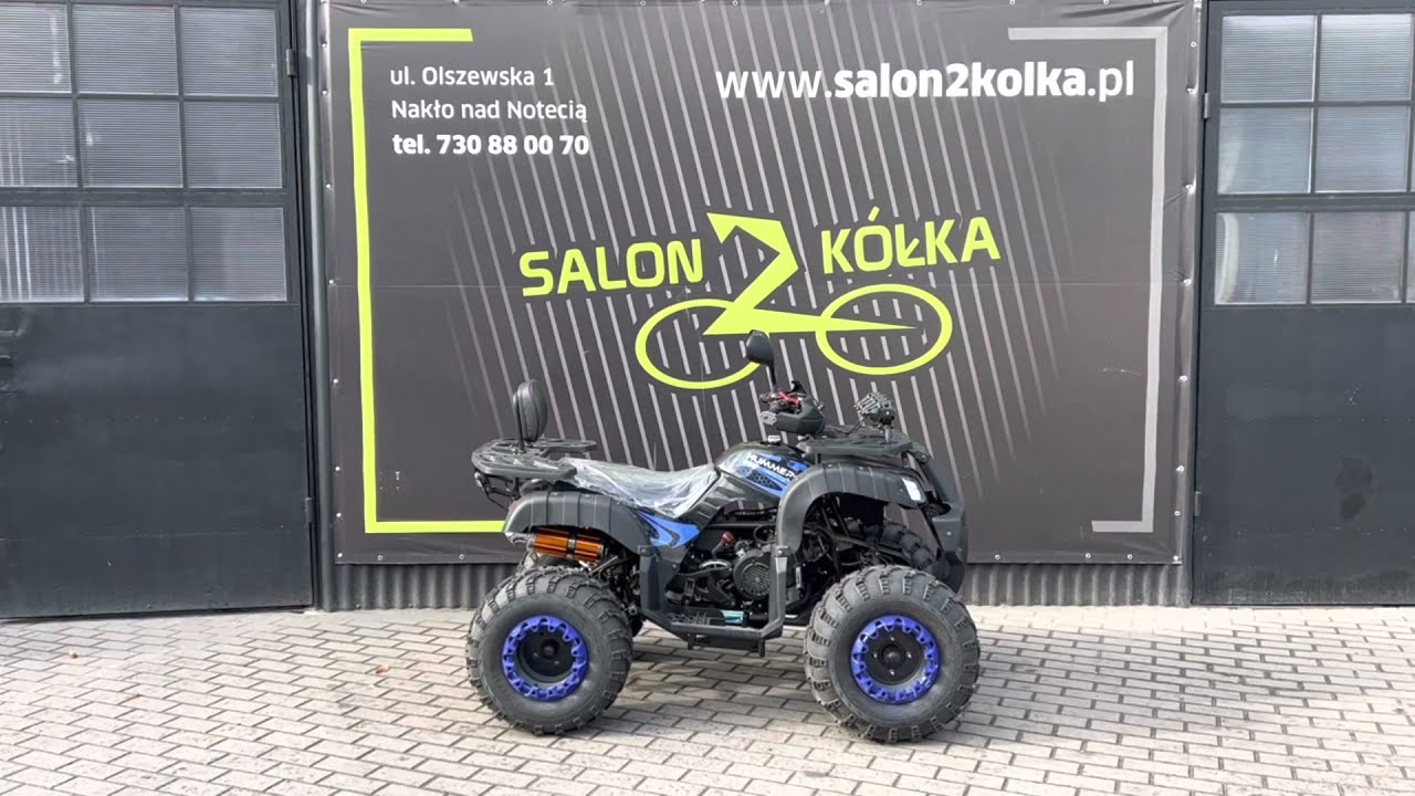 Quad 250CC Hummer 250 koła 10 - prezentacja i uruchomienie #salon2kolka
