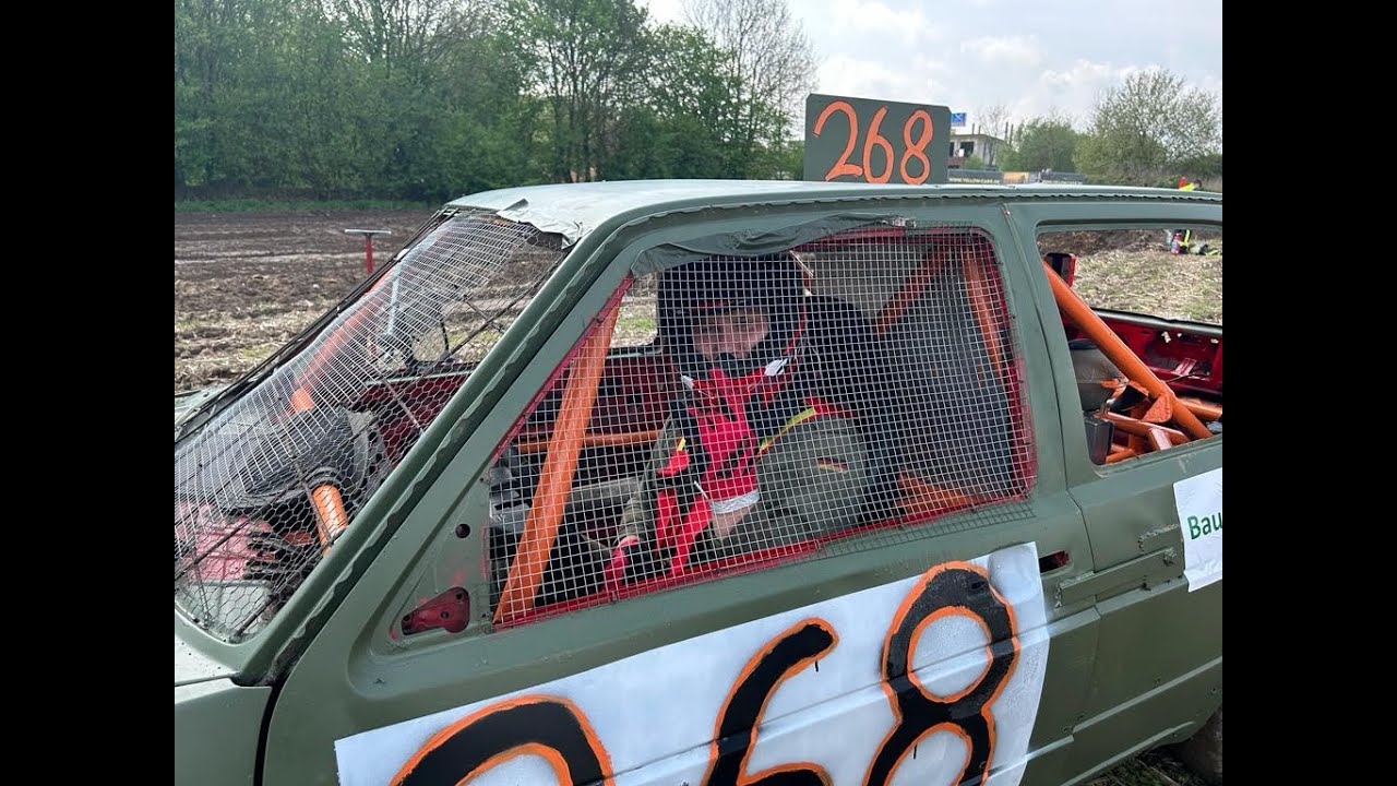 Stockcar Destel 2023 Klasse 2 Lauf 1 PCT Stockcarteam 268 Golf 2 Onboard