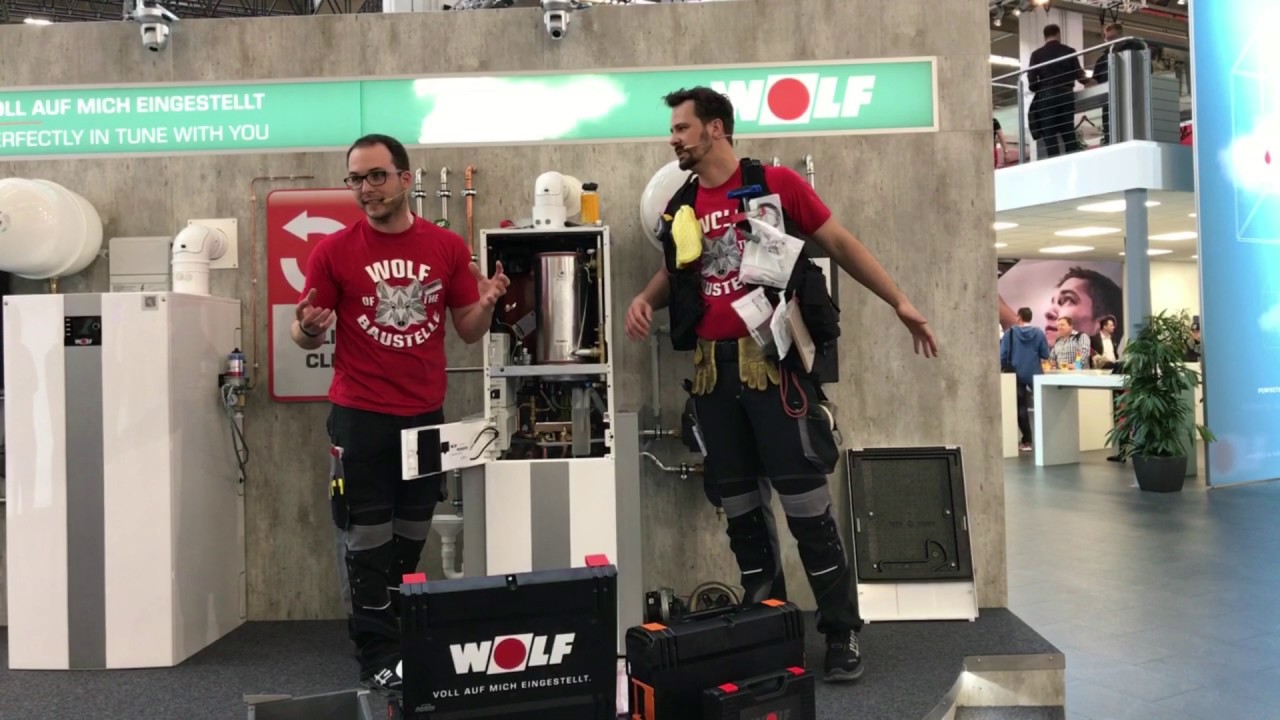 ISH 2017 Wolf Heiztechnik - Wie geht eine Wartung!