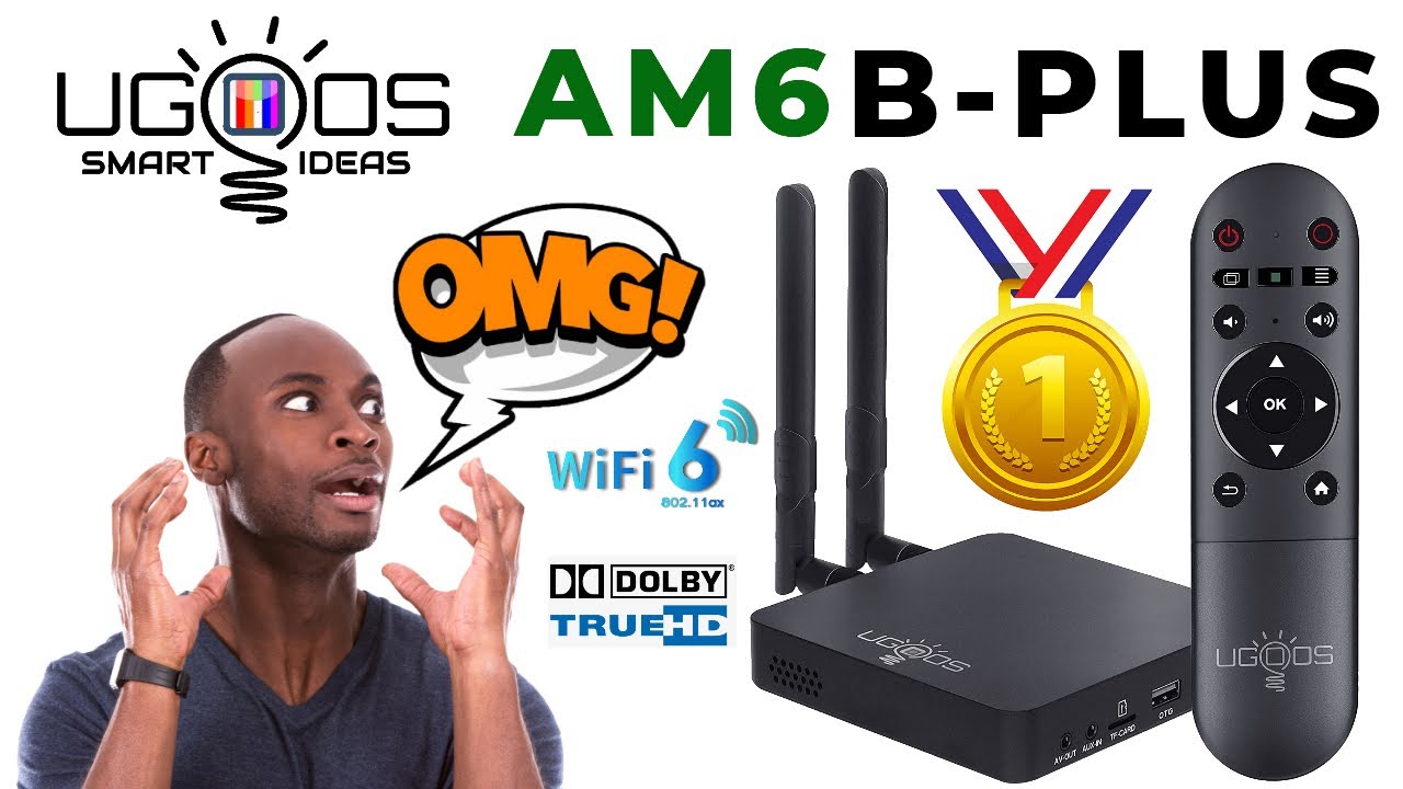 &laquo;Лучшая коробка года&raquo; - Ugoos AM6B-Plus Amlogic S922X-J DDR4 TV Box