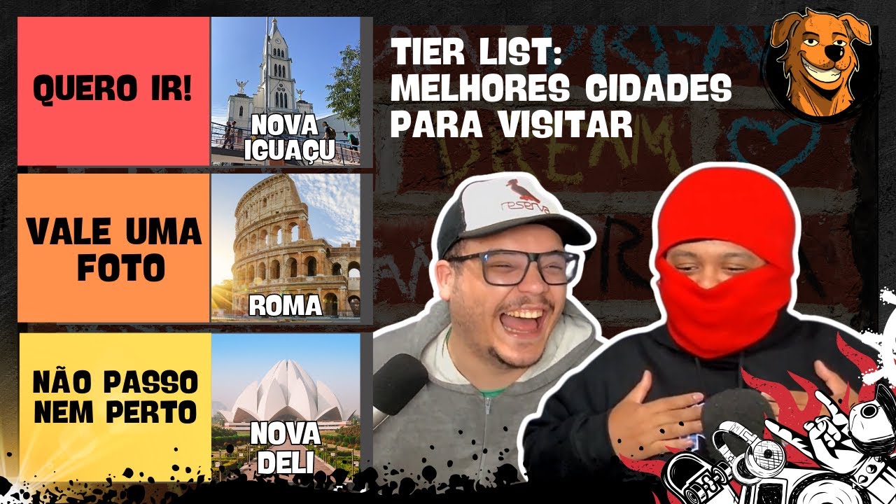 As MELHORES e PIORES cidades para visitar!  (Tier list #3)