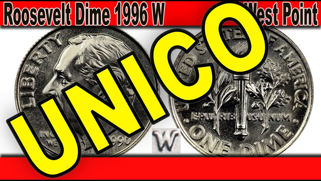 UNICA. Moneda 10 Centavos del 1996 W