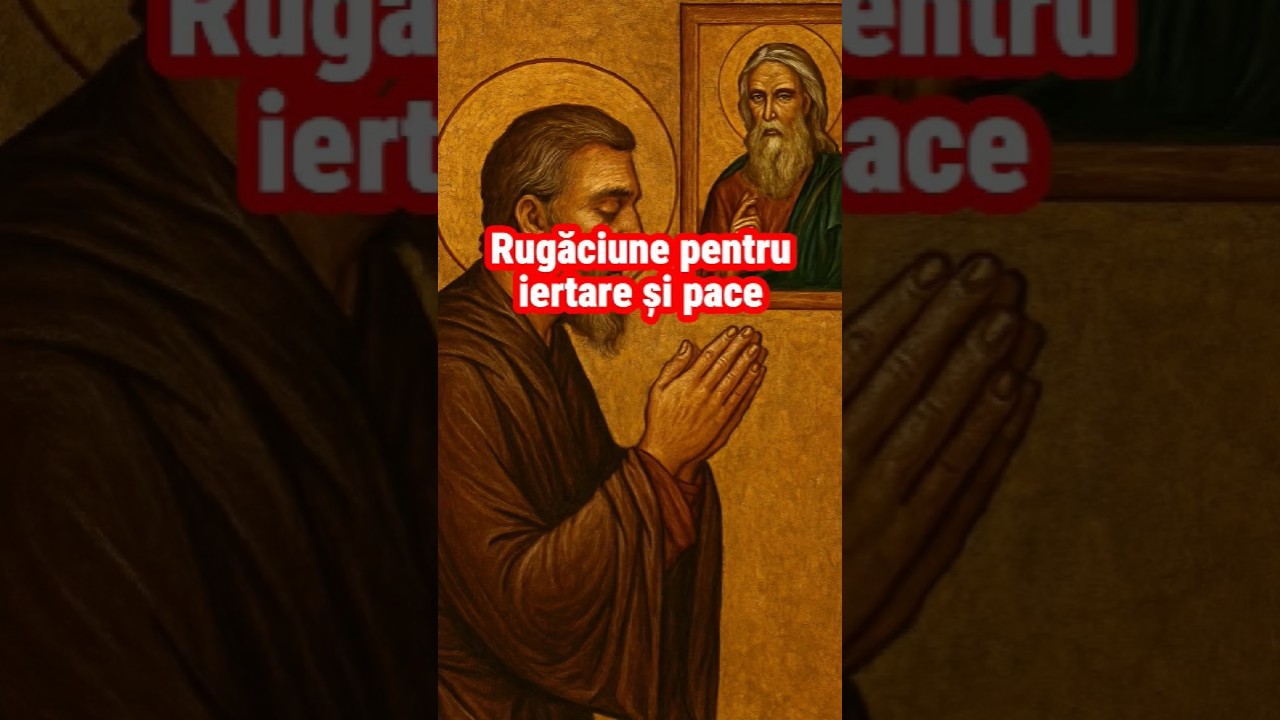 Rugăciune de seară pentru iertare și pace &ndash; cuvinte simple, dar puternice