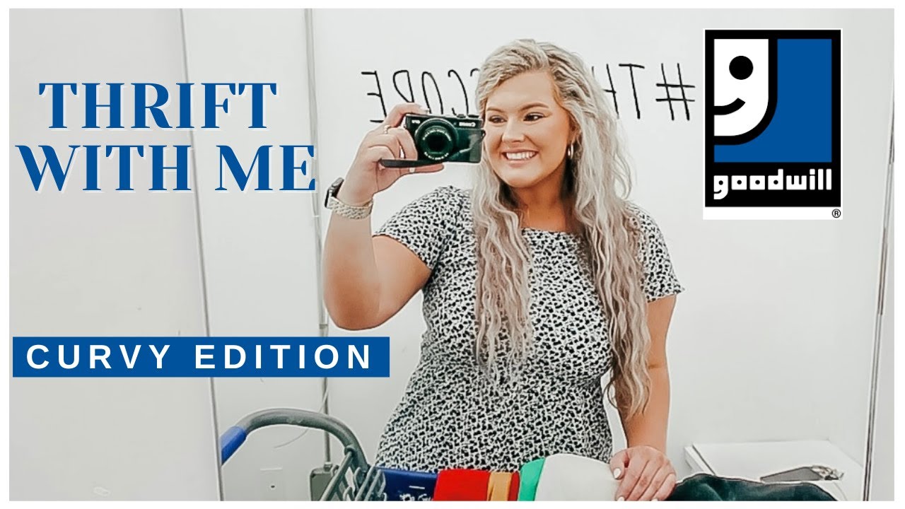 THRIFT WITH ME! ✨ GOODWILL MIDSIZE/CURVY TRY ON HAUL