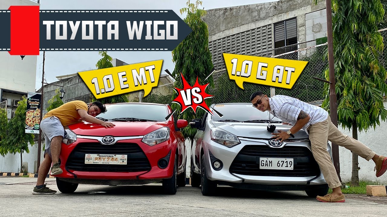 TOYOTA WIGO 1.0 E MT 2020 против WIGO 1.0 G AT — обзор и сравнение качественных подержанных автом...