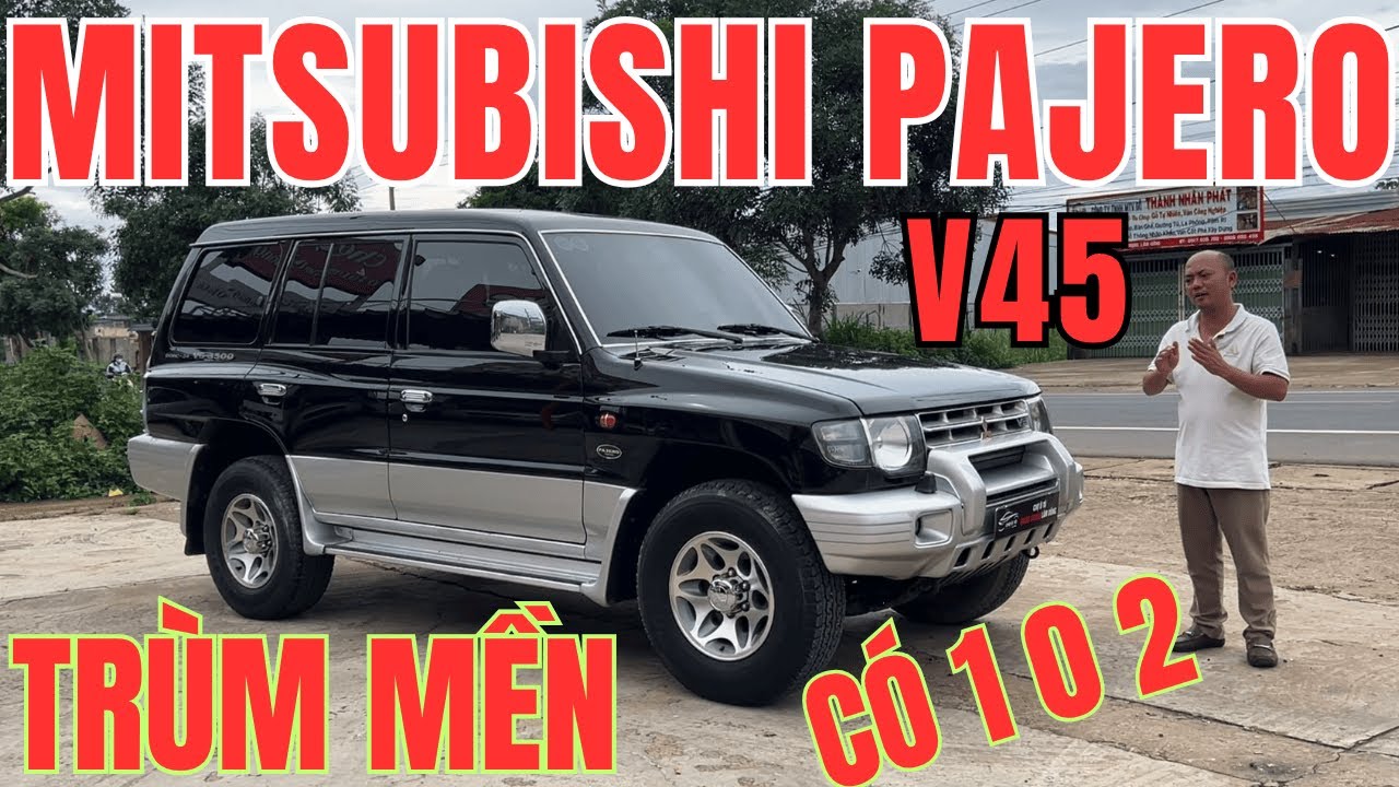 XE MỚI VỀ : MITSUBISHI PAJERO V45 TRÙM MỀN 7 CHỖ GẦM CAO CÓ 1 0 2 l Ô Tô Quang Chung Lâm Đồng