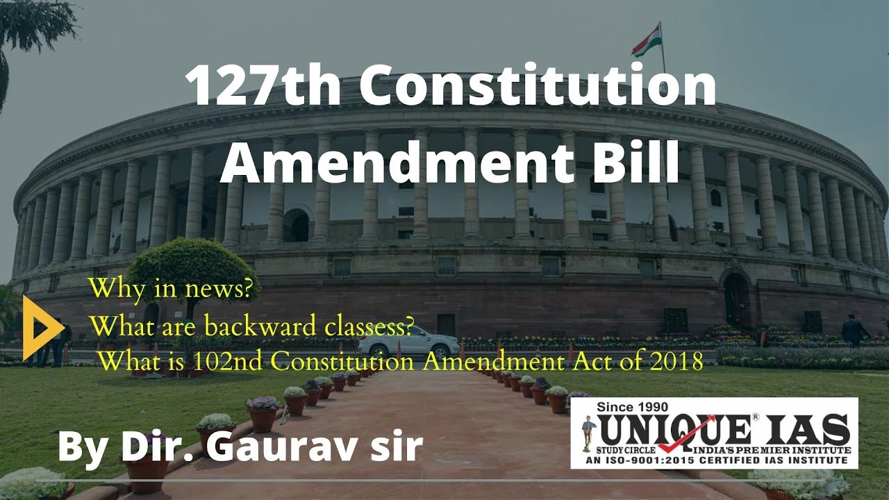 127th Constitutional Amendment Bill |