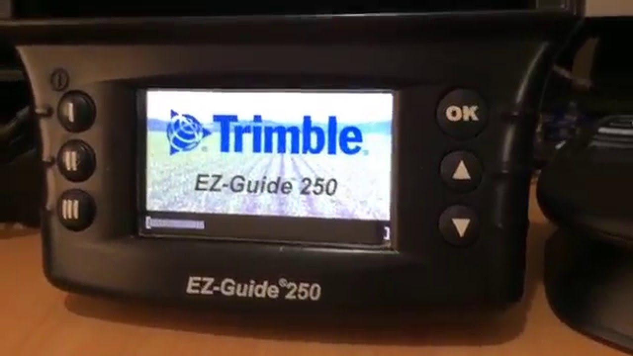 Resetting a Trimble EZ Guide 250
