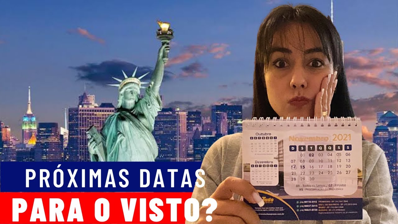 NOVAS DATAS DISPONÍVEIS PARA ENTREVISTA DO VISTO AMERICANO (ESTUDANTE E TURISMO)