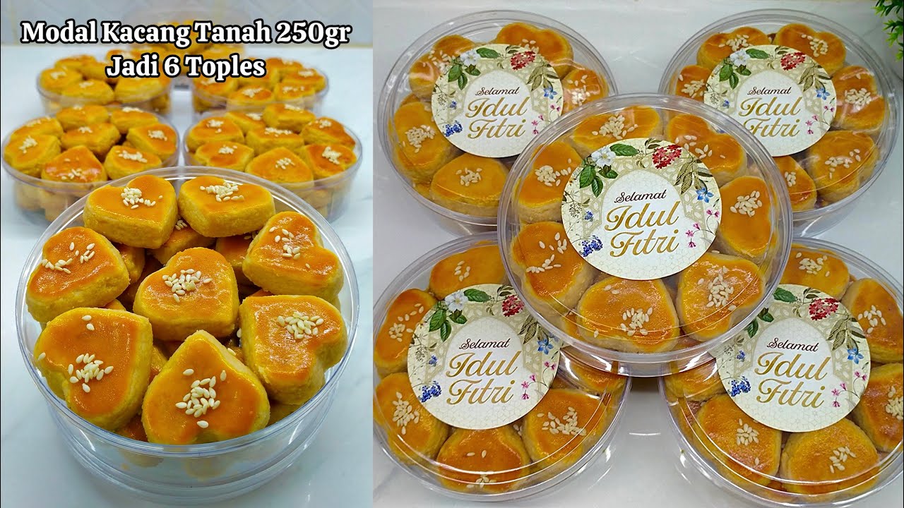 Cuma ganti pakai cara ini‼️KUE KACANG TANAH SUPER LUMER, RENYAH, KOKOH TIDAK MUDAH HANCUR