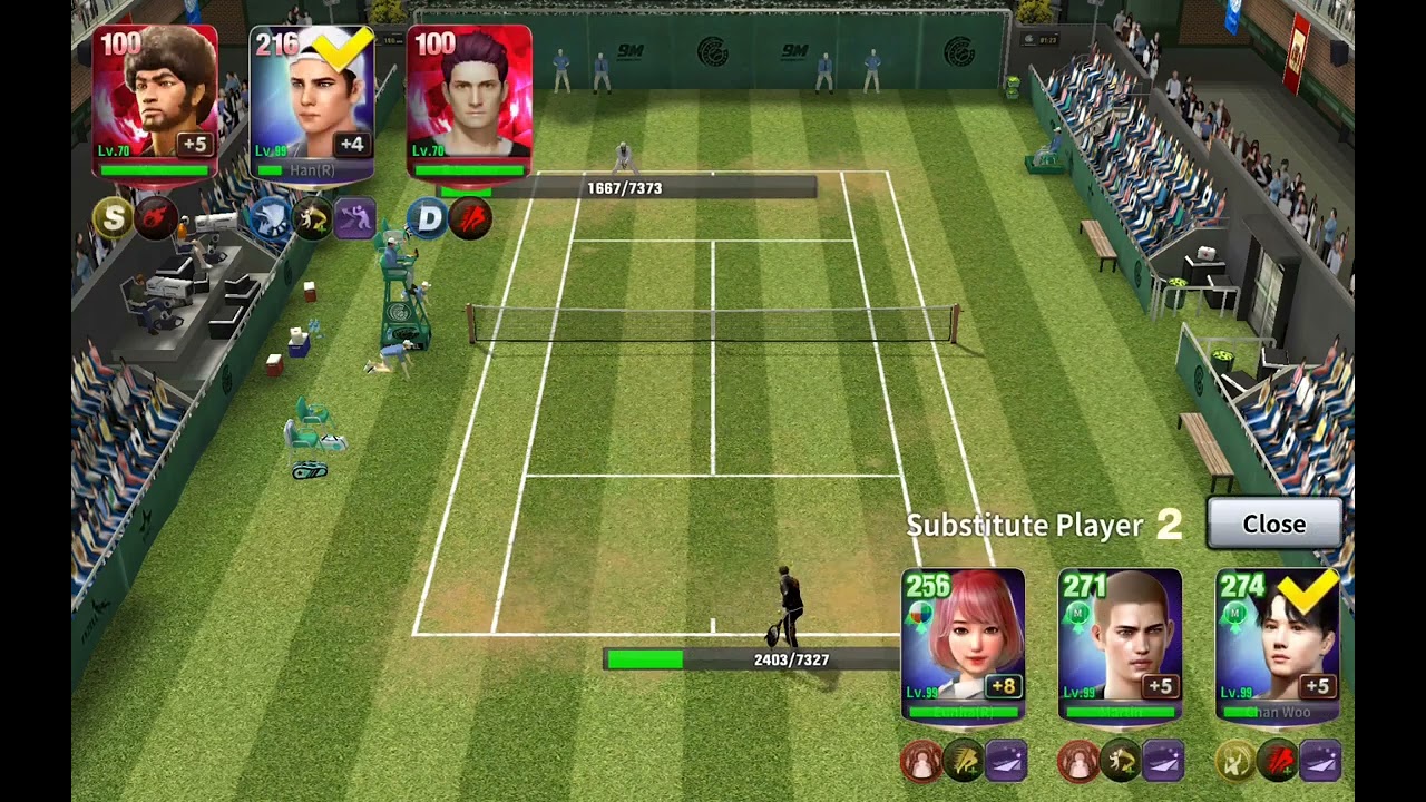 Ultimate Tennis vs cheating pinpoint hack loser