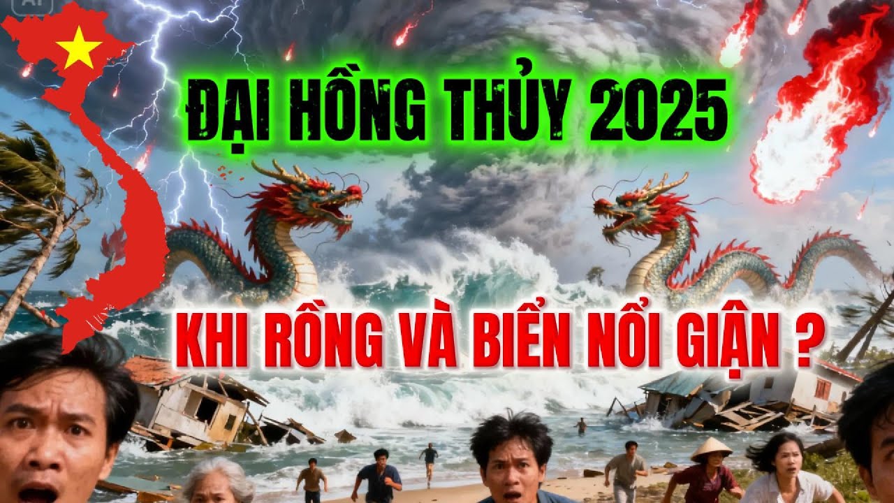 Tiên Tri Trạng Trình về Đại Hồng Thủy Cuối 2025, Khi rồng nổi giận và biển gầm thét | Triết Lý Radio