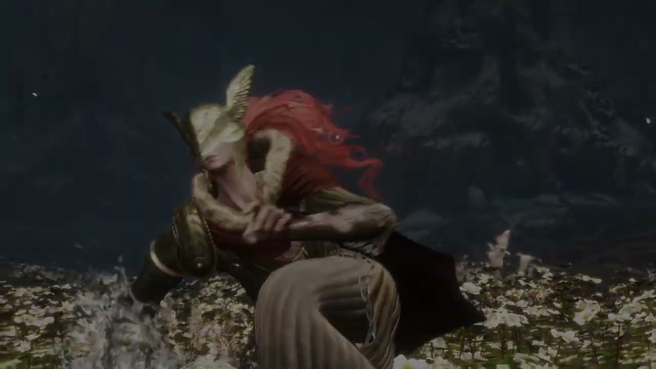 ELDEN RING parrying and beating malenia