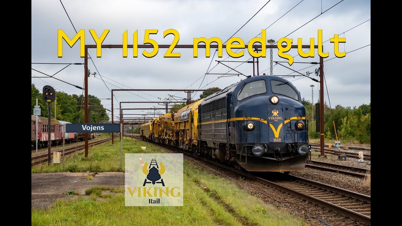 MY 1152 med gult, samt diverse gods ved Ejstrup/Vojens - 19-09-2025