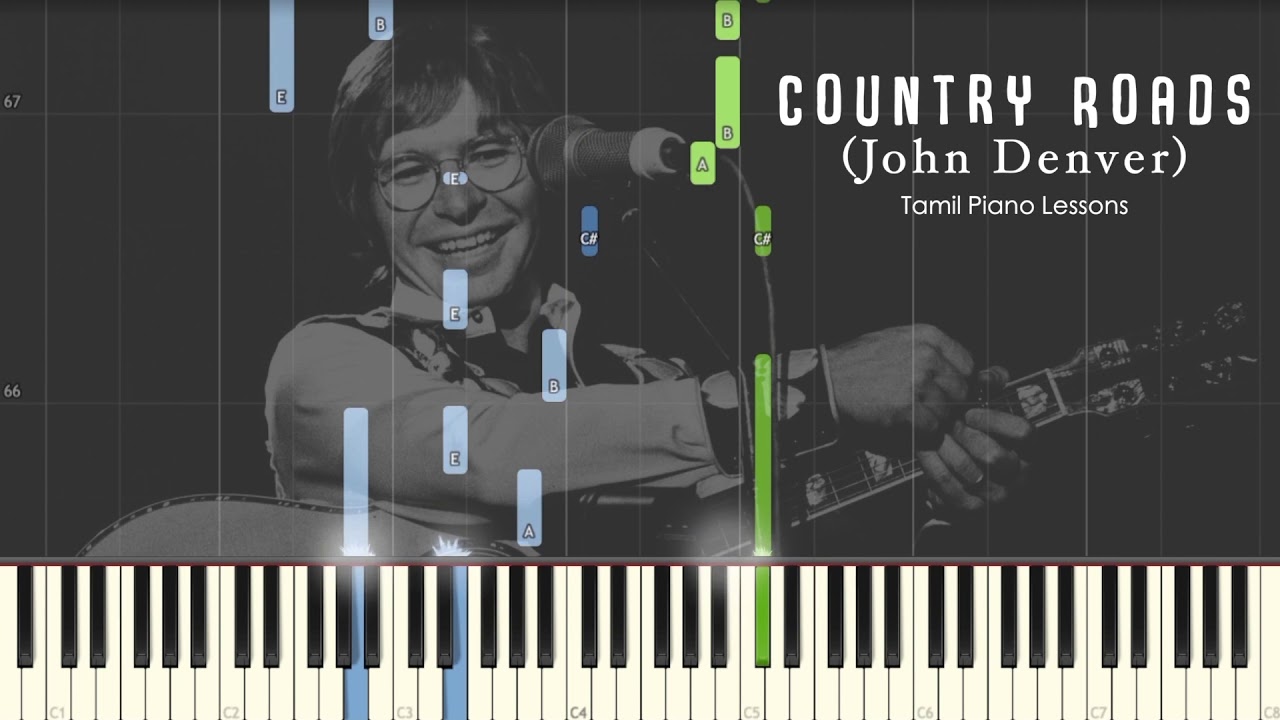 Country Roads Piano Sheet Music | John Denver | Old classics