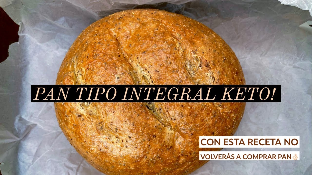 PAN TIPO INTEGRAL KETO | PAN KETO | PAN CETOGENICO