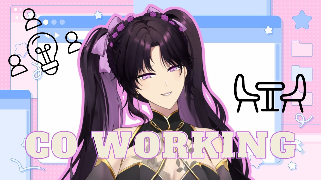 I tried my hand at co-working | CHATTING STREAM「VOD」