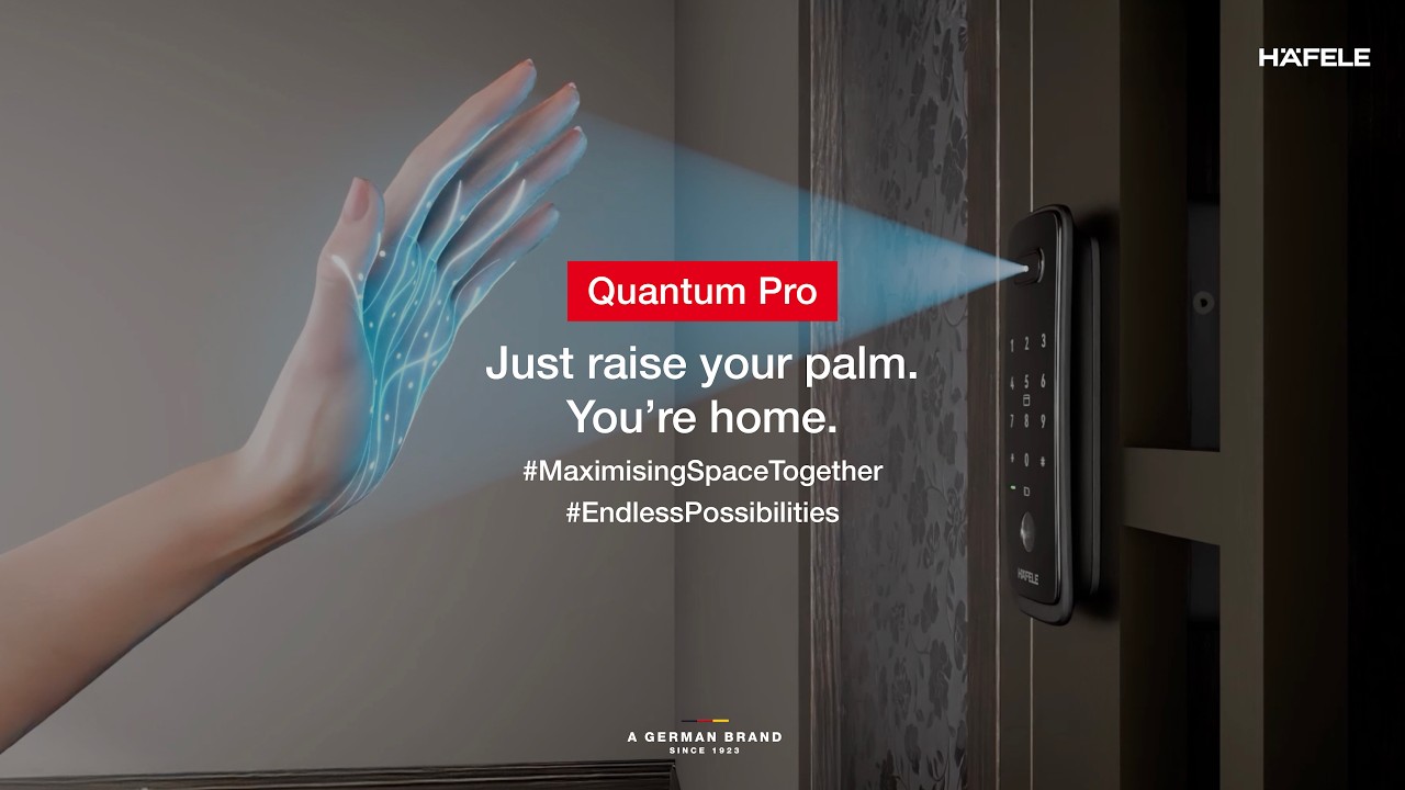 Just raise your palm. You're home.