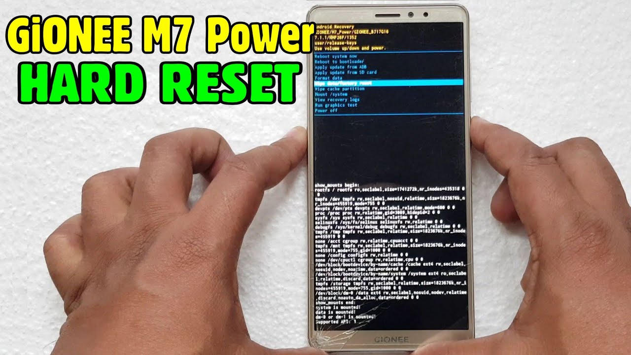 GiONEE M7 Power Hard Reset/ Pattern Unlock Easy Trick With Keys