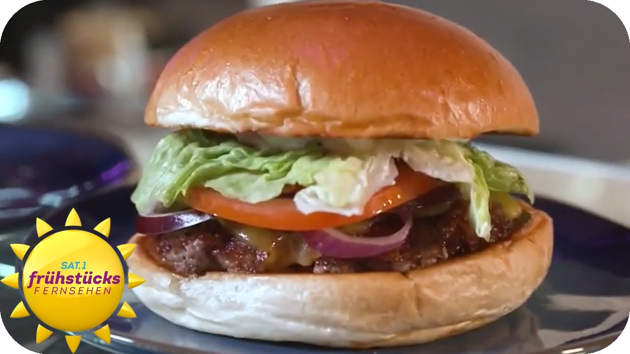 Der FFS-Regalcheck: was können die Fertig-Burger aus dem Regal? | SAT.1 Frühstücksfernsehen