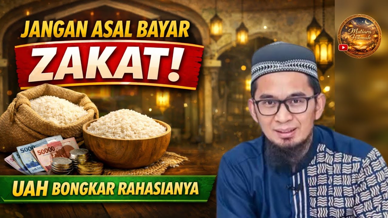 Rahasia Besar Zakat Fitrah yang Jarang Diketahui | Ustadz Adi Hidayat