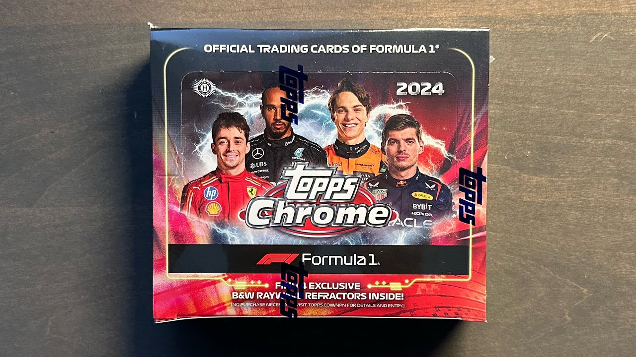 2024 Topps Chrome F1 Qualifying Lap Box Opening - Better Than Expected