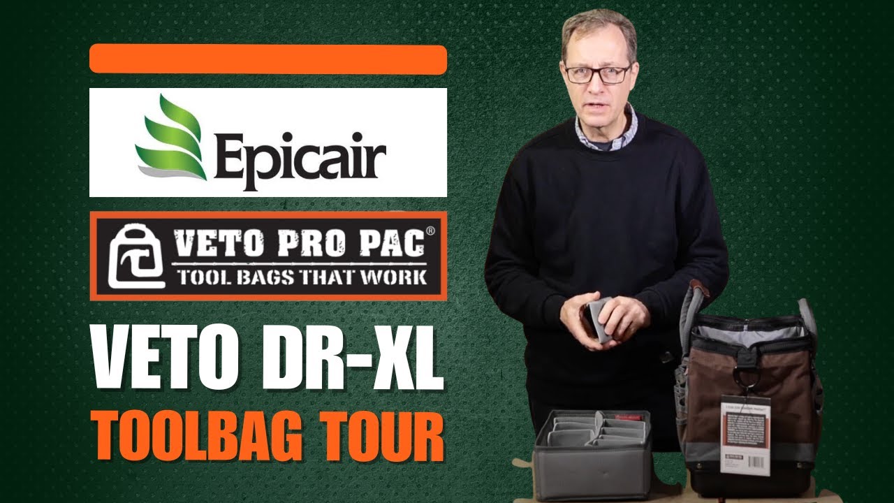 Toolbag Tour of the Veto Pro Pac DR-XL - Open Top Toolbag
