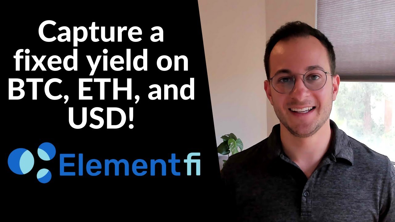 Element Finance: Earn a 21% fixed yield on an ETH, BTC, and USDT Curve pool