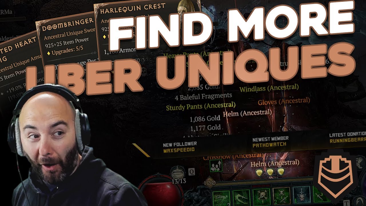 Does this UBER Unique farm work for you? - Diablo 4 Season 2 Uber Duriel loot trick