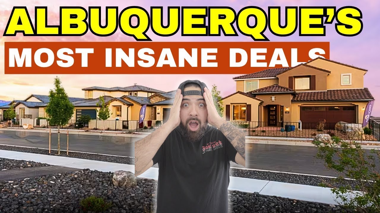 Albuquerque New Mexico || Insane Deals on MASSIVE New Construction Homes! 5-6 Bedrooms With a View..