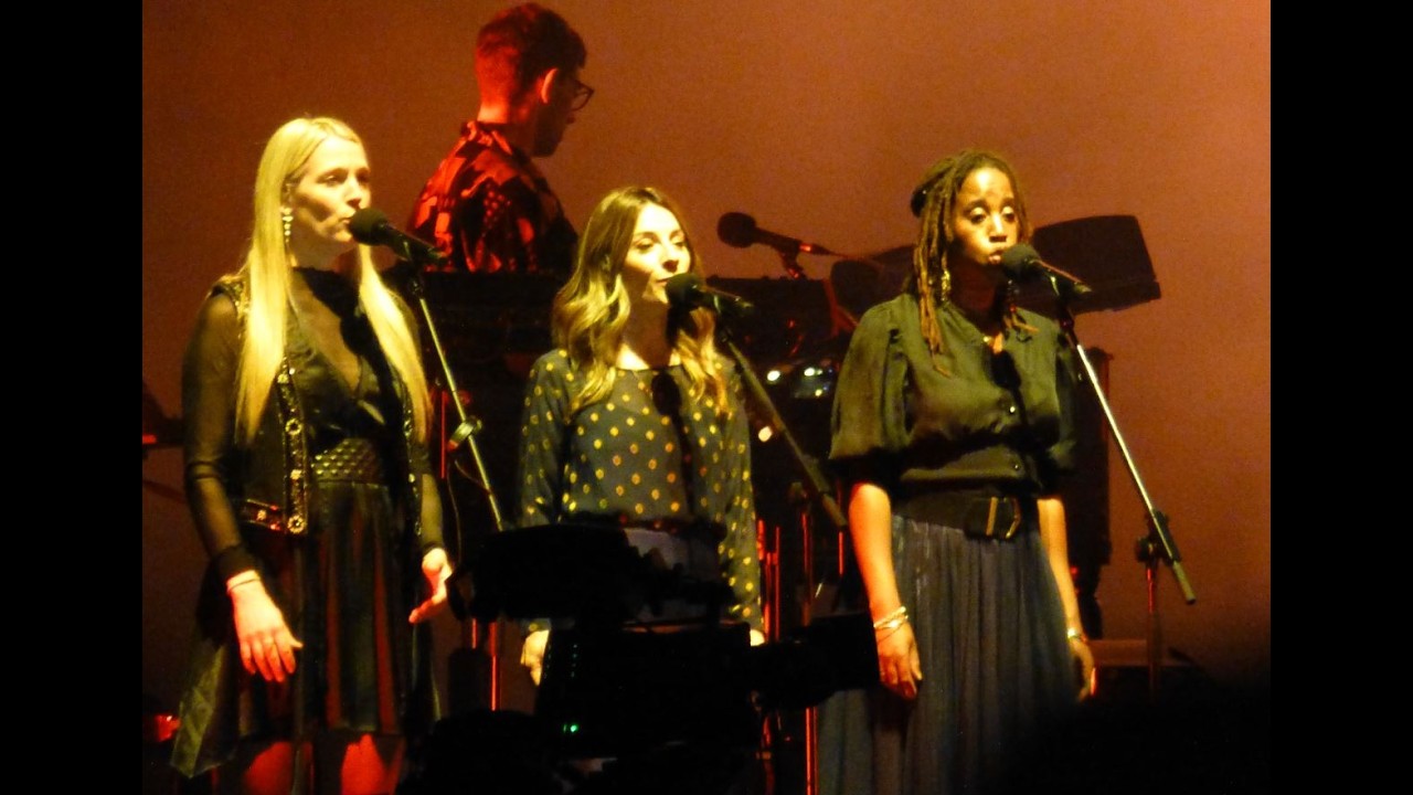 David Gilmour and The WEBBSISTERS live in Rome 2024 28 09 The Great GiG In The Sky