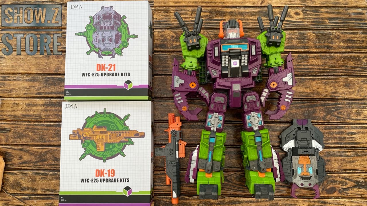 DNA Design DK-19 & 21 Upgrade Kit WFC SCORPONOK Review