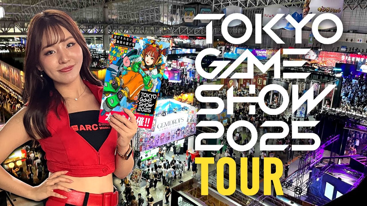 КРУПНЕЙШЕЕ игровое шоу Японии! Тур Tokyo Game Show 2025