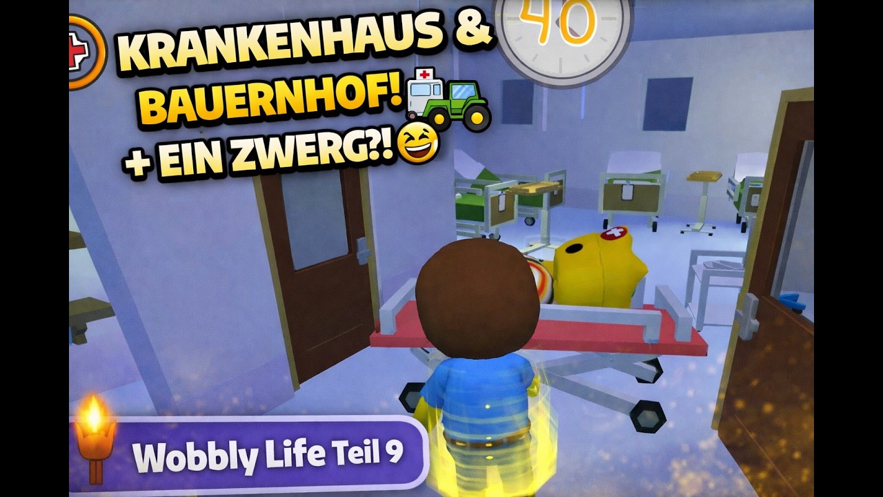 Geld verdienen & ein verrücktes Haustier gefunden! 🧑‍🌾🏥 | Wobbly Life Teil 9