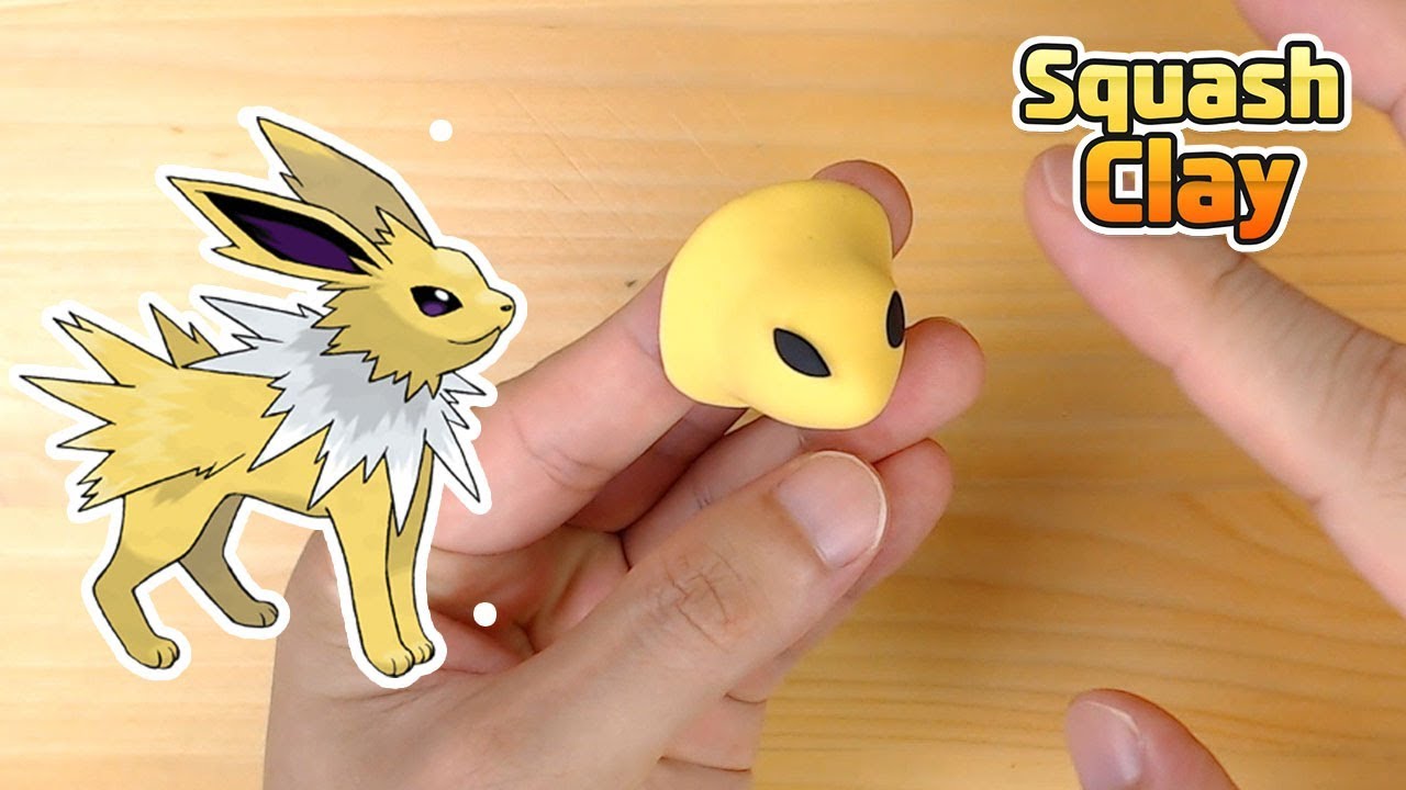 Pokémon Clay Art: Jolteon Electric-type Pokémon!