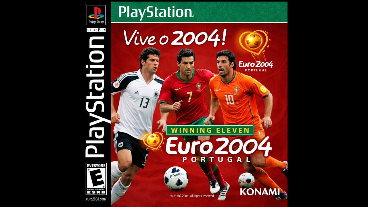 Winning Eleven Euro 2004 vive o portugal #we2002 #euro04 #psx