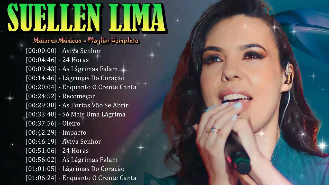🔥🎤 Suellen Lima - Canções poderosas proclamando o amor de Deus e inspirando multidões 💖✨