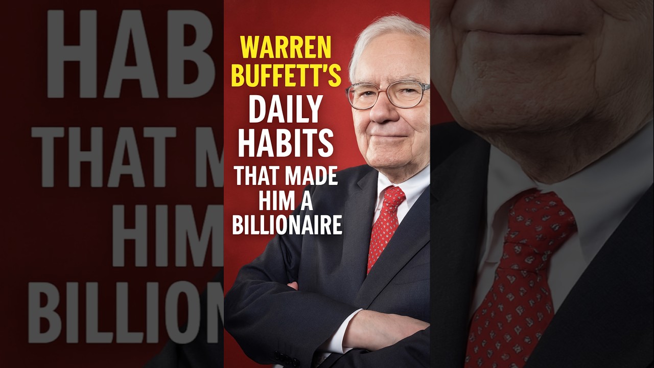 Warren Buffett&rsquo;s Daily Habits That Made Him a Billionaire