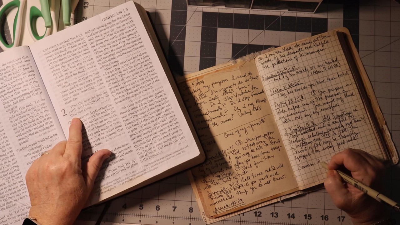 Bible Journaling | @rubyandpearlxo Prayer Journal part 1