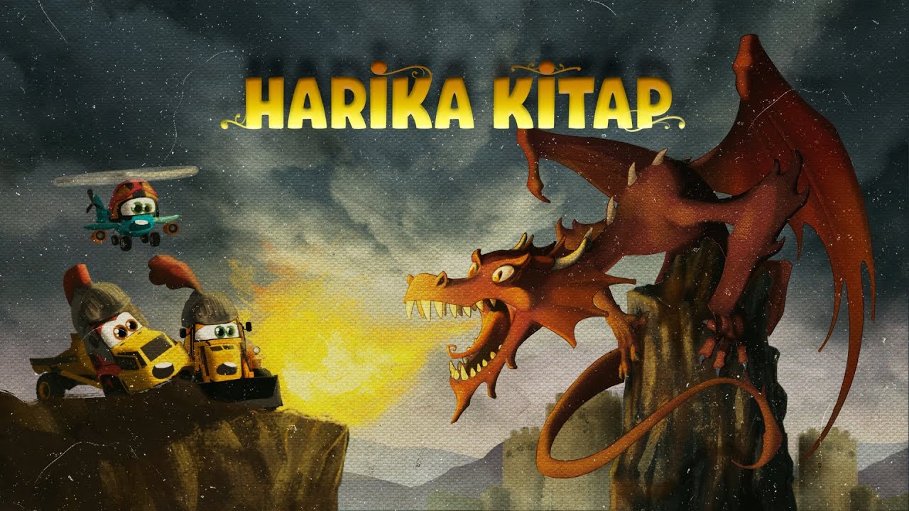 HARİKA KİTAP 🚜 Homur ve Gumur - Çocuklar için Çizgi Film