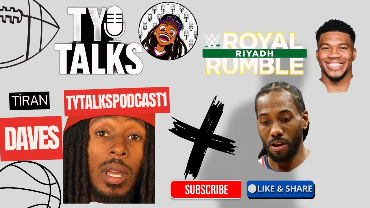Kawhi NOT ALL Star ⭐️  Giannis & Trade Deadline 👀 & Royal Rumble Results ‼️ #fyp #nba #trending #wwe