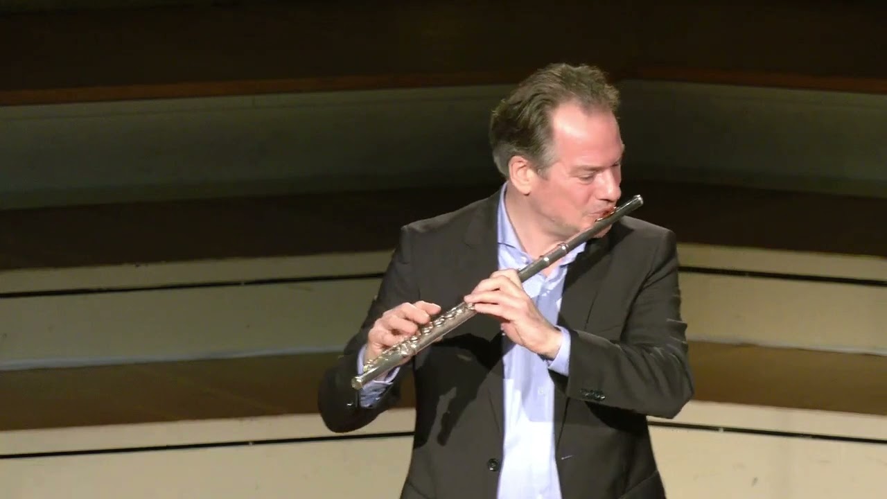 Debussy, Syrinx  Flautista Emmanuel Pahud + Louis Lot Flute