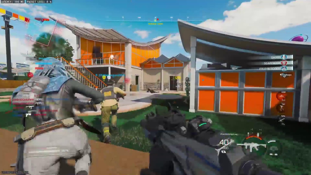 TRYING TO RANK UP THE PEACEKEEPER ON NUKETOWN 24/7