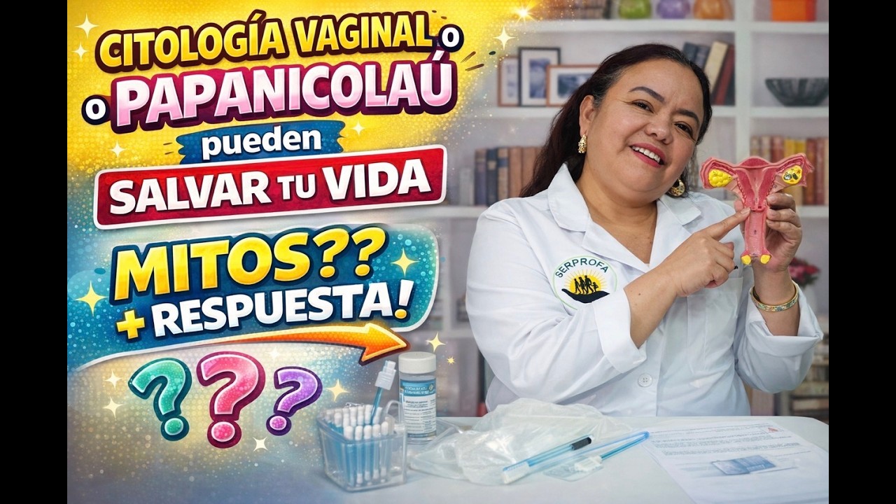 Papanicolau o Citología  Vaginal // Mitos que pueden costarte la vida (+ Respuestas reales).