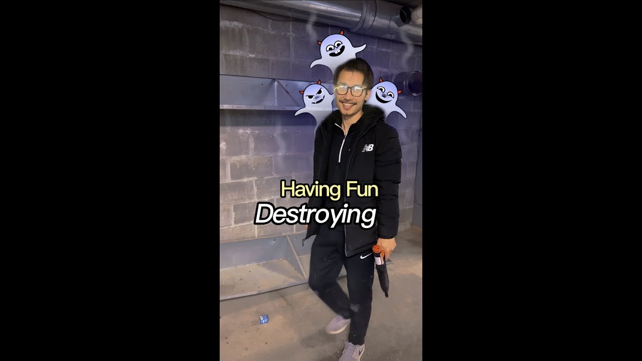 Speed Demolition | Remove Hammer Drive Anchor with Concrete Nailer | 乡爱北美_Zhangwei&Jordan