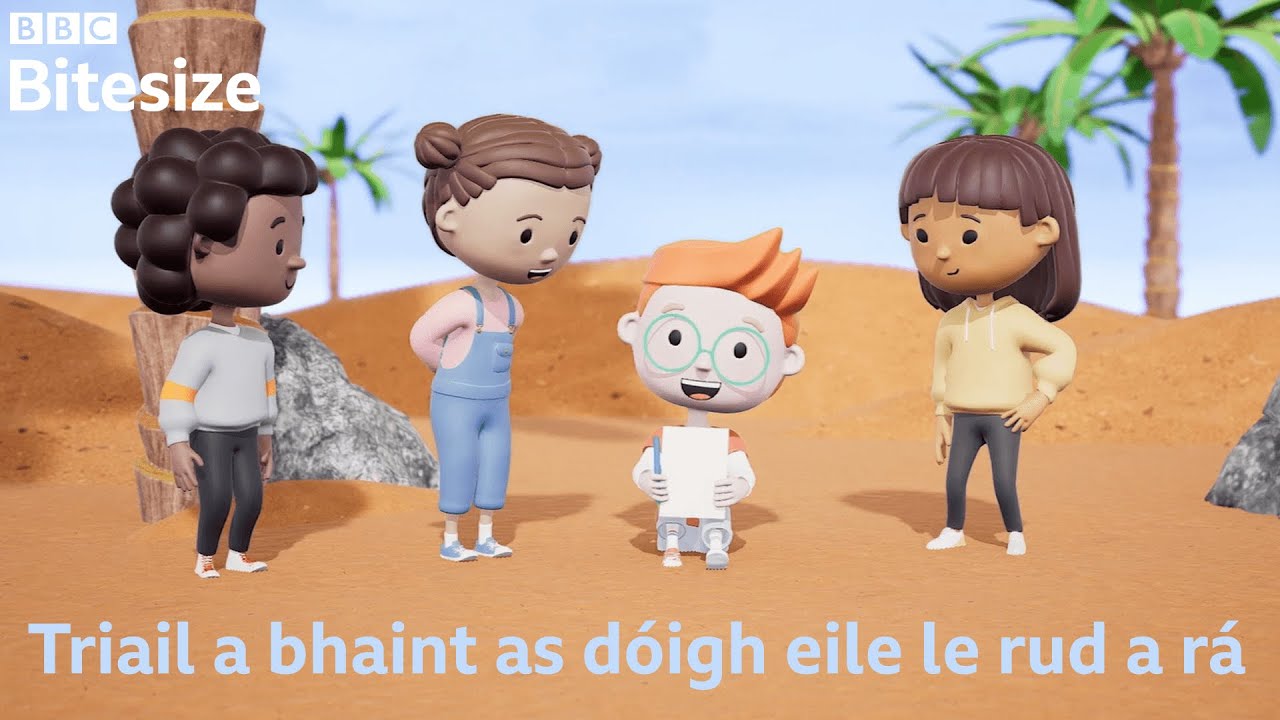 Triail a bhaint as d&oacute;igh eile le rud a r&aacute; - BBC Bitesize Gaeloideachas