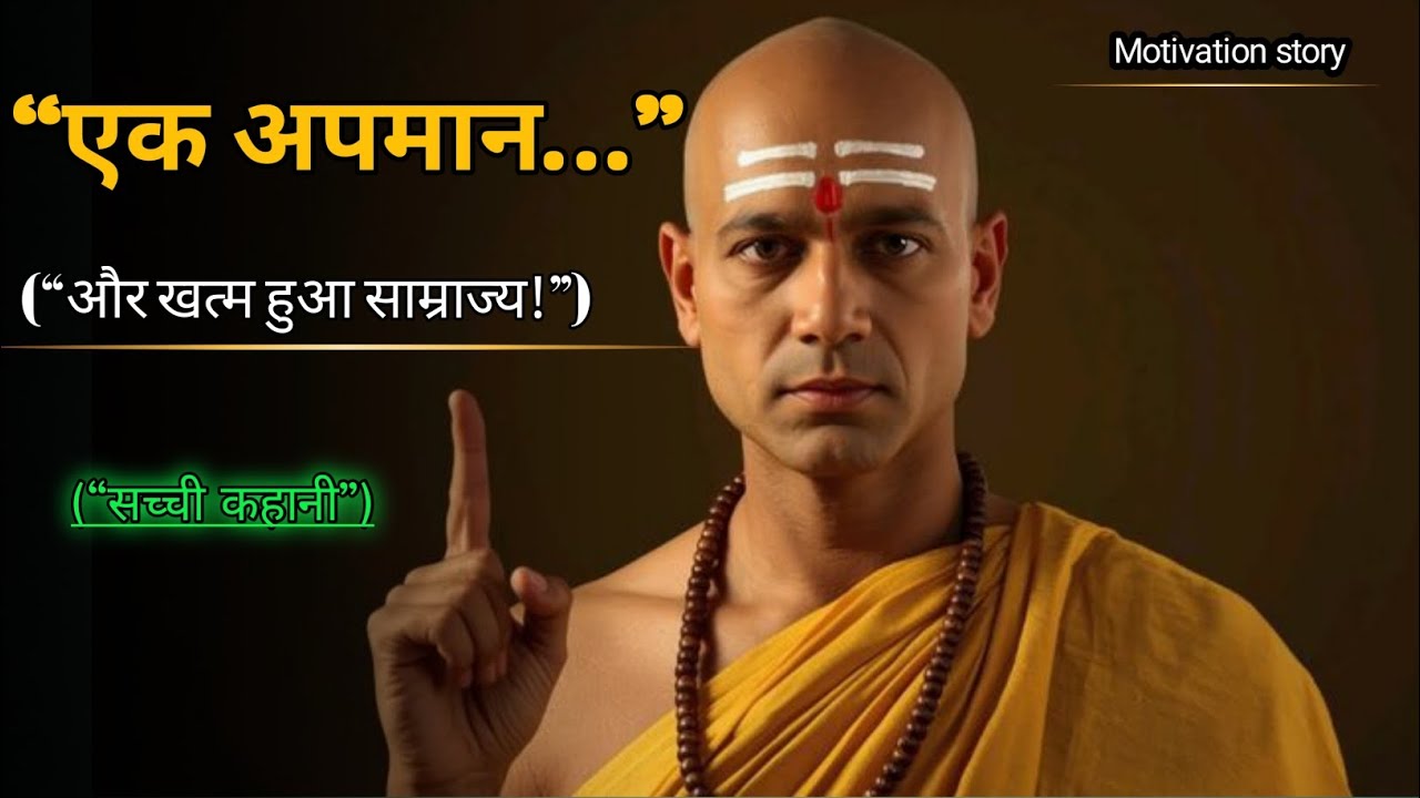 “एक अपमान… और खत्म हुआ पूरा साम्राज्य | Chanakya Motivation Story”  